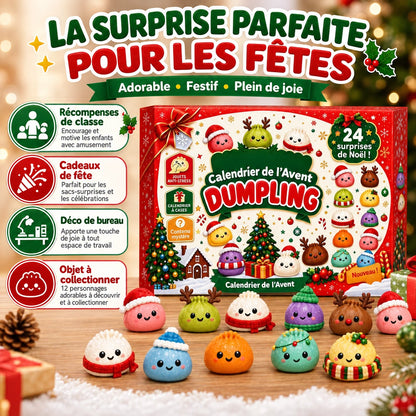 Calendrier de l'Avent Dumpling Squishy 2026