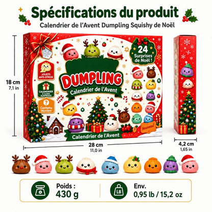 Calendrier de l'Avent Dumpling Squishy 2026