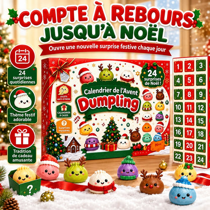 Calendrier de l'Avent Dumpling Squishy 2026