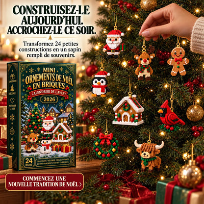 Calendrier de l'Avent Mini Briques de Noël 🎄