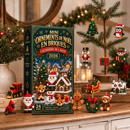 Calendrier de l'Avent Mini Briques de Noël 🎄